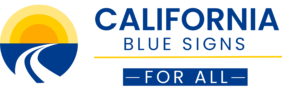 blue signs campaign logo